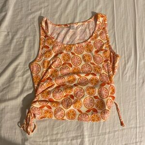 Oranges tank top 🦑☄️🍊